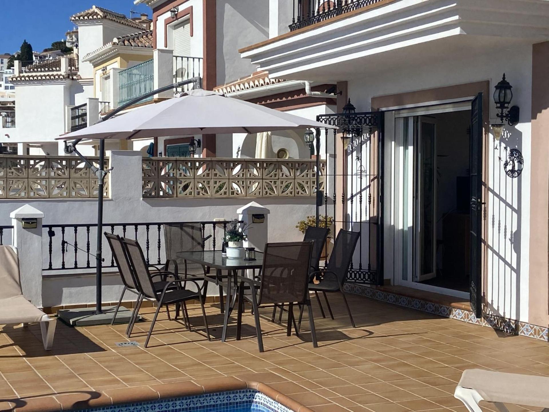 Casa Rosi, Vistas Al Mar, Piscina Privada Y A/A Villa Nerja Exterior photo